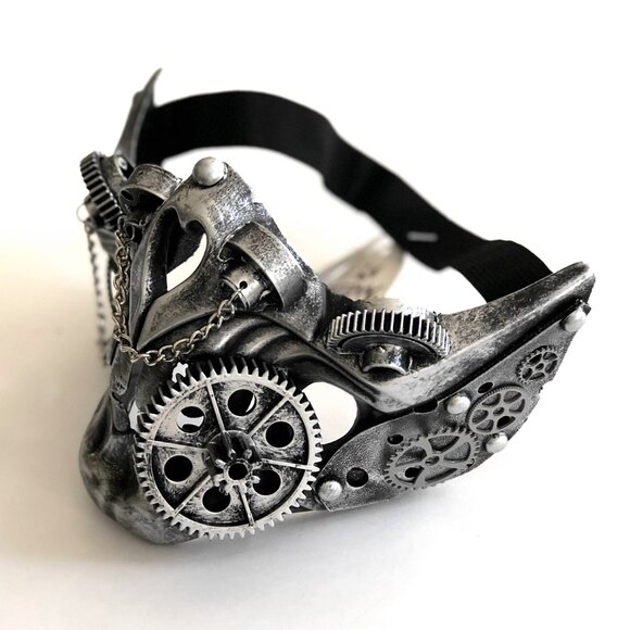 Steampunk Style Halloween Costume Mask Masquerade Party Ball Masks - Picture 2 of 5